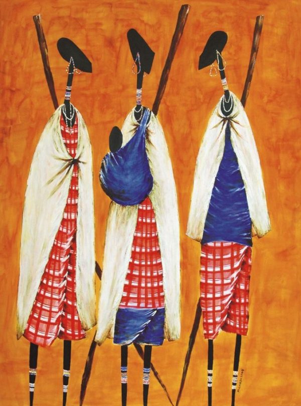 Masai Women Painting