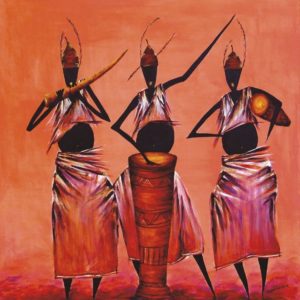 Men of Dance Art Painting